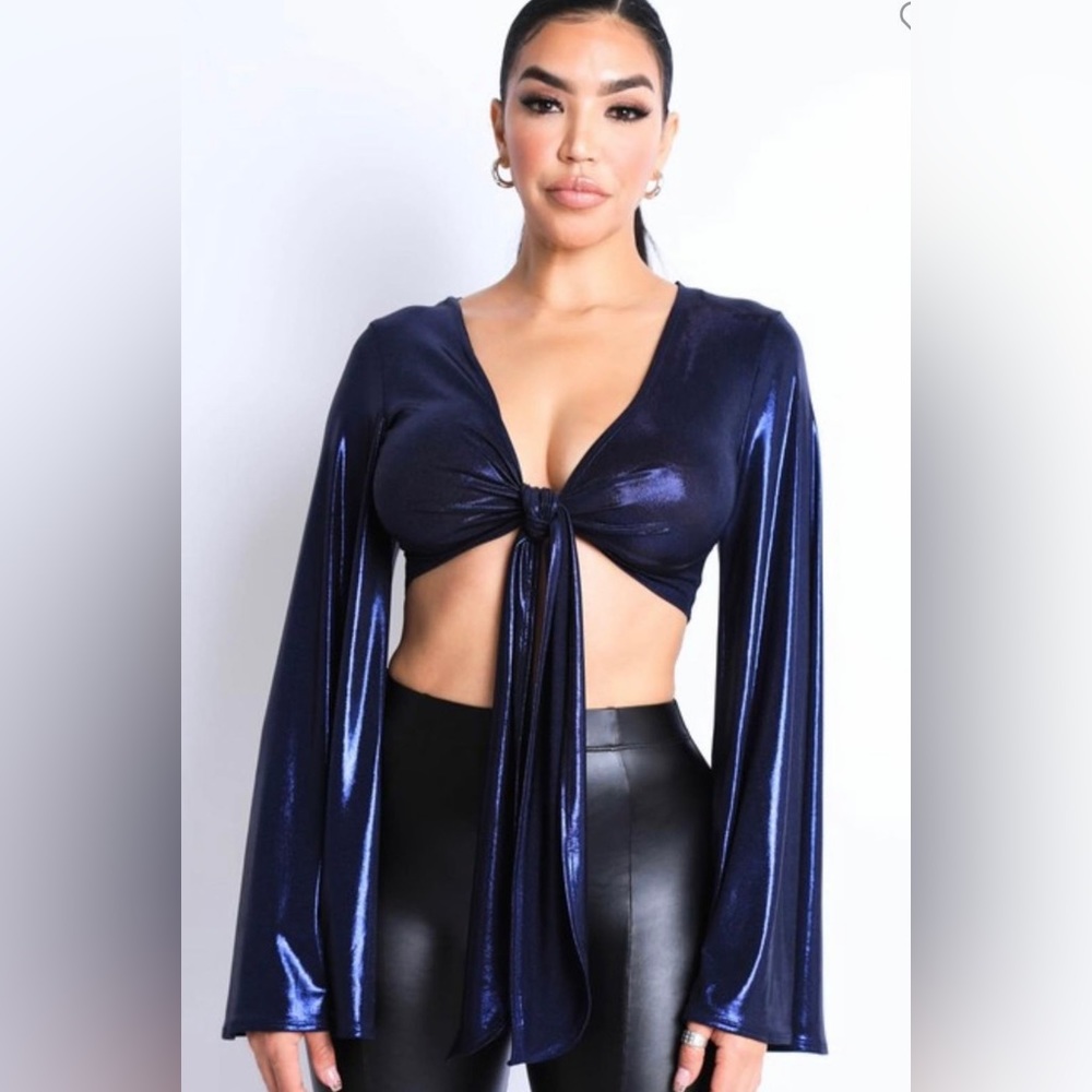 Foiled Top Bell Bottom